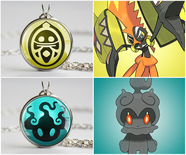 X 上的Trinket Geek：「Pokemon Type Symbol Pendants!