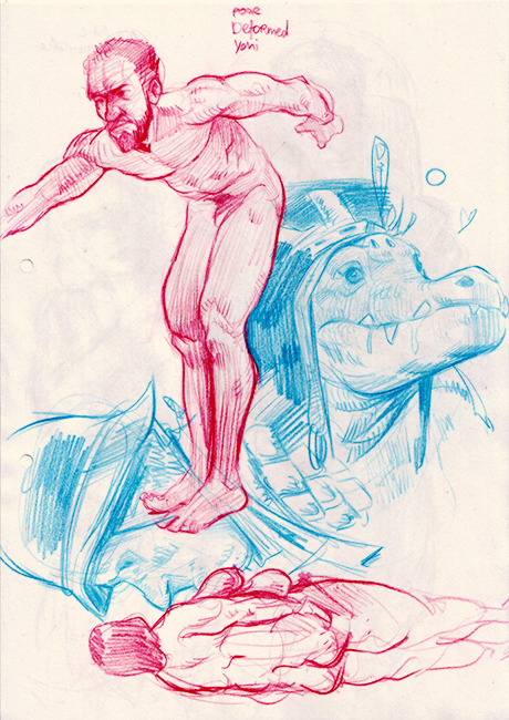Various Rubens And Buscema Studies
