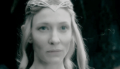 remusjohnslupin:middle-earth meme: (1/5) elves ➝ GALADRIEL“She was proud, strong, and self-willed, a