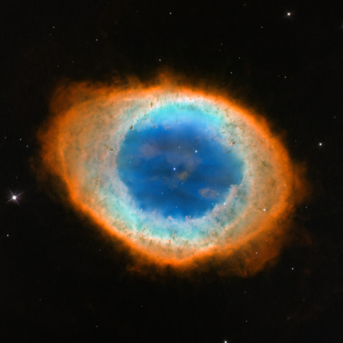 The Ring Nebula is a planetary nebula in the northern constellation of Lyra. Such objects are formed