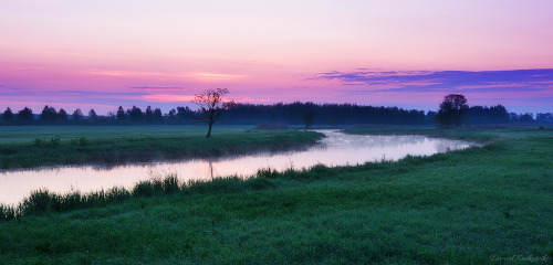 lamus-dworski: kosmo1982: Wschód słońca nad Biebrzą Sunrise over the Biebrza river, Poland.