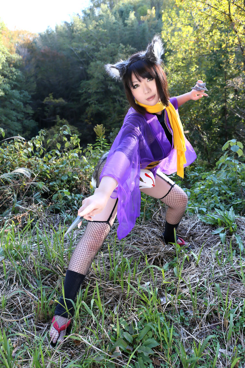 Cute Cosplay Girl Higurashi Rin (Kitsune-Chan) 1-22