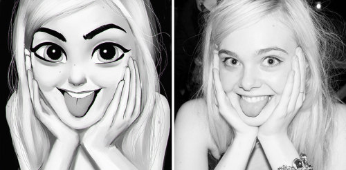 starline:  drquinzel:  austenmarie:  boredpanda:    Artist Turns Photos Of Random People Into Fun Illustrations     Ahhh these are so great! Brilliant use of characterization and capturing likeness.  top picture could easily be me, which is awkward since