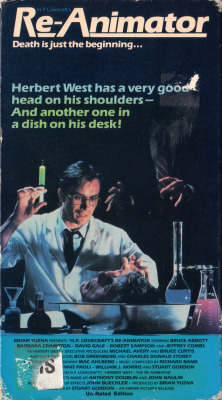 vhscoverjunkie: RE-ANIMATOR (1985) 