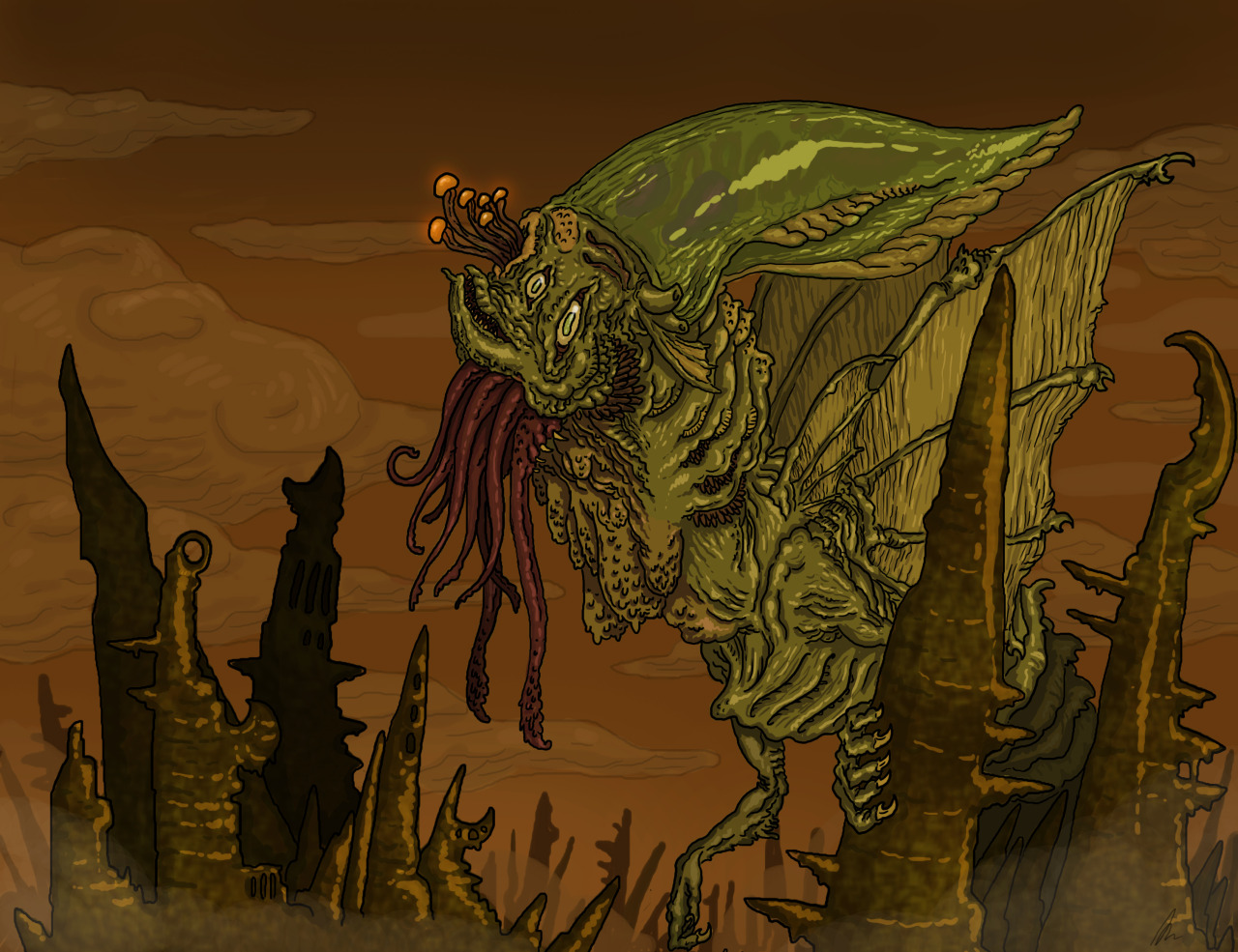 wilburwhateley:  grimonomicon:  2014 ART SUMMARY2014 has been, if anything, life