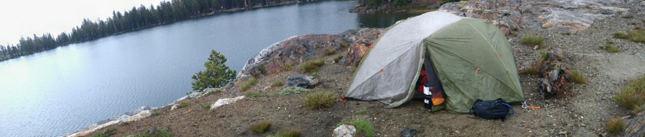 May Lake. A very light, very beautiful first backpacking experience.06/10/15