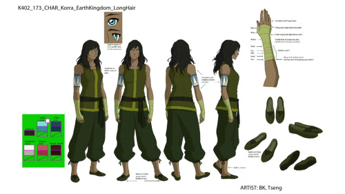  The Legend of Korra | Character Designs | Korra Artists: Bryan Konietzko, Christie Tseng, Angela Song Mueller 