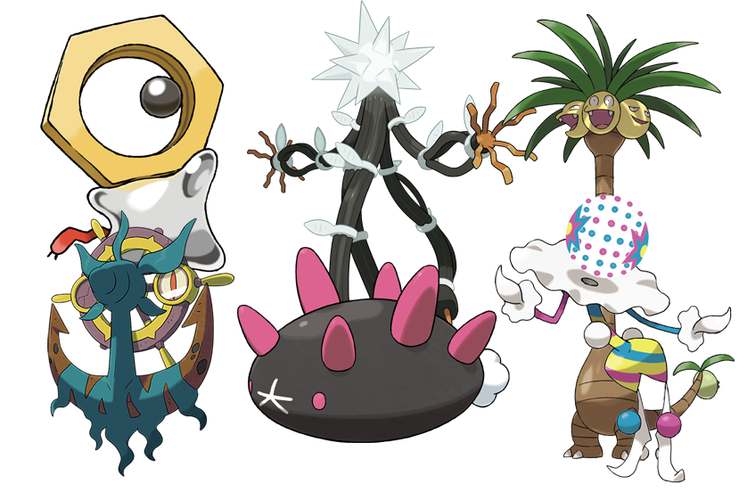 Kartana celesteela gen 7 pokemon alola ultra beast space sun and moon fan  art