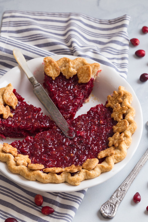 introvertbaker - This simple cranberry pie will make an...