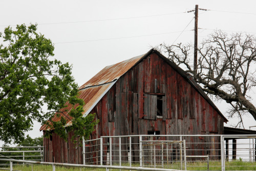 Old barns have so much character.