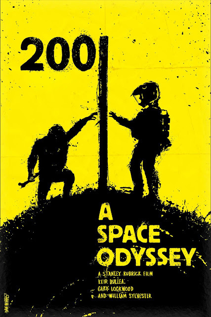thepostermovement:  2001: A Space Odyssey by Daniel Norris