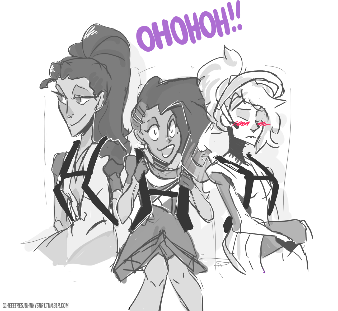 heeeeresjohnnysart:im so sorry i had it in my head, i had to draw it 