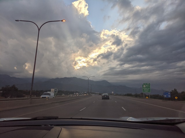 The storm.