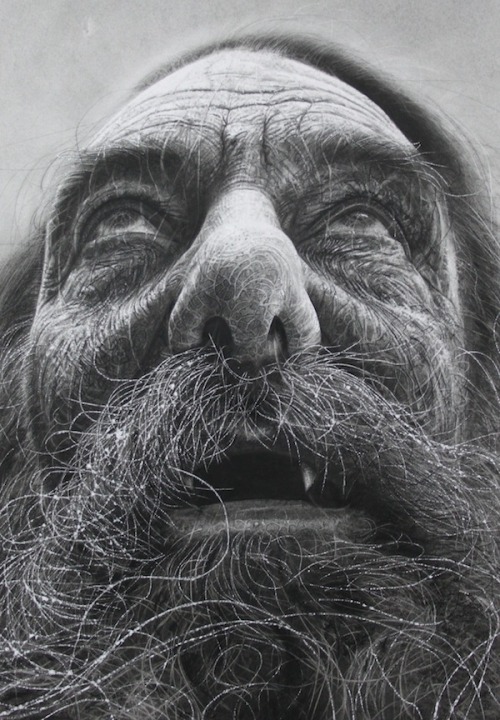 Porn mymodernmet:  Charcoal drawings by Douglas photos