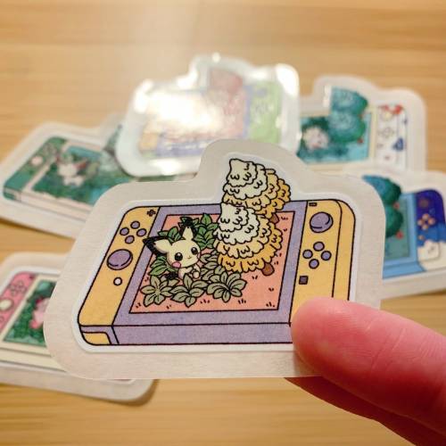 Pokemon Nintendo Switch Stickers Made By Samantha Ng