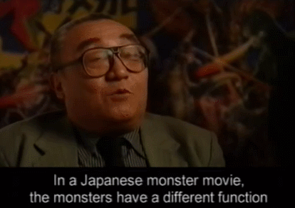 kaijusaurus:Showa Gamera director Noriaki Yuasa on what separates kaiju films from monster movies. F