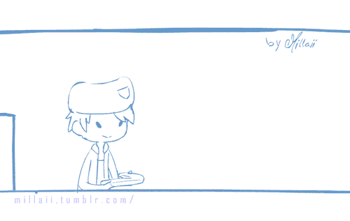 millaii:  ¿Recuerdan el comic del Boomerang? Bueno, ésta es la idea original :D Sabía que iba a tardar mi buen tiempo en hacerlo (y solo en boceto), por eso decidí terminarlo como un mini comic. Tenía muchas ganas de animar algo en Flash (hace años),