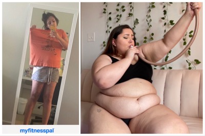 Porn chubby-chiquita:from counting calories to photos