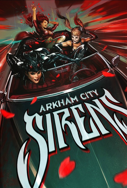 youngjusticer:Young, wild, and free.Arkham Sirens, by Yama Orce.