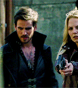 captainswansource:  Captain Swan moments in 4.01 'A tale of two sisters' 