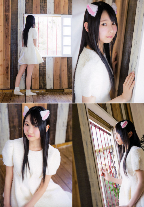 luckynumber48-magz:Inoue Yuriya @ 【月刊エンタメ 2015.04】