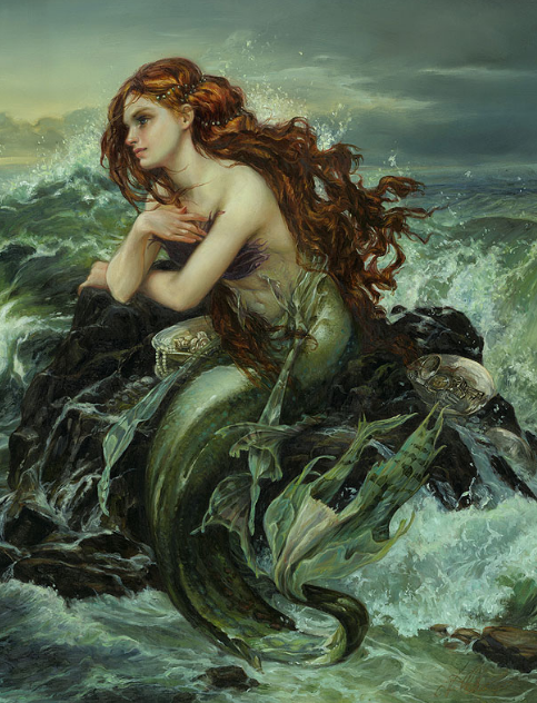 blackbearmagic:  megarah-moon:  “Drawn To The Shore” by Heather Theurer  @captainofthese