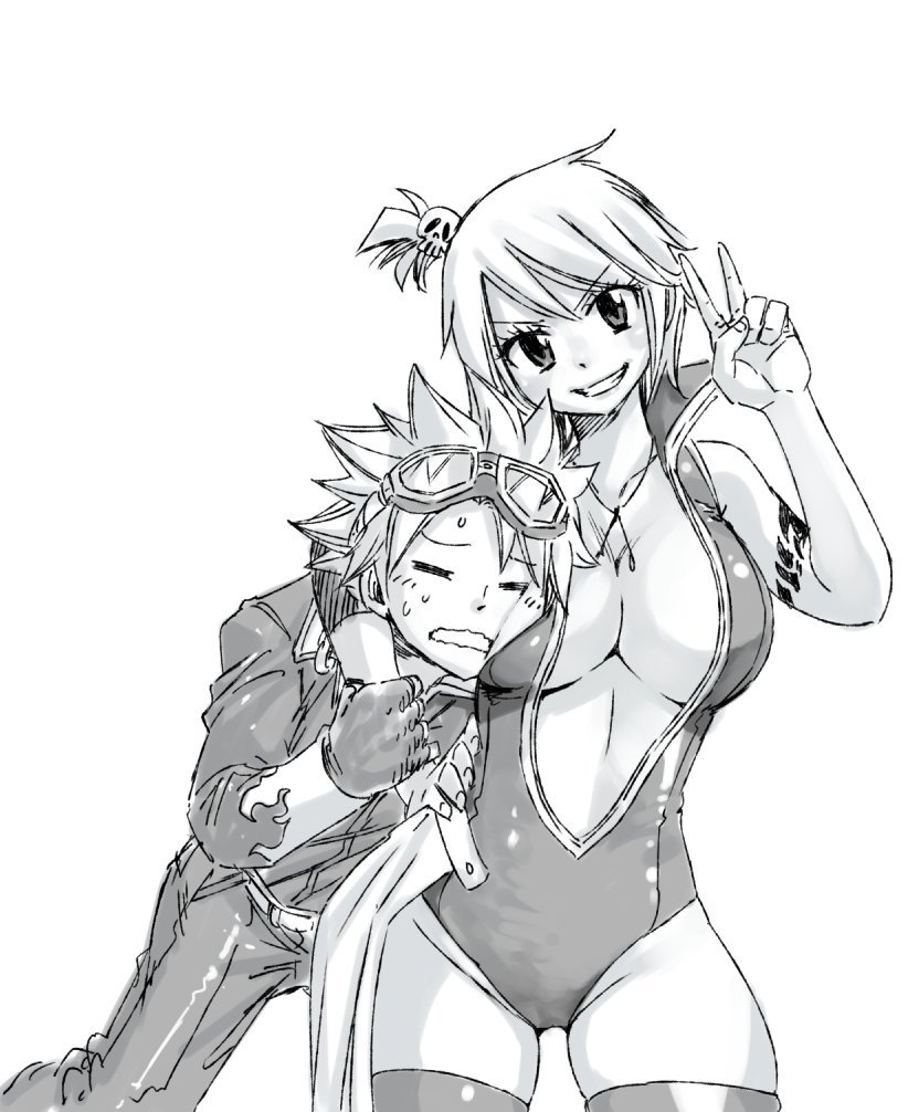 Hiro Mashima エドラスのナツとルーシィ