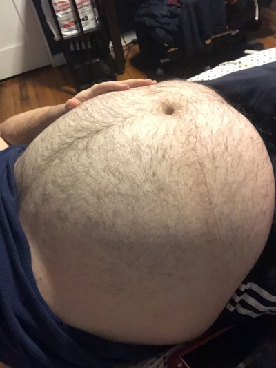 “Mmm Welll You Tasted Great. And I Am Enjoying The Way You Made My Belly Balloon Out. Fuck I Feel Sooo