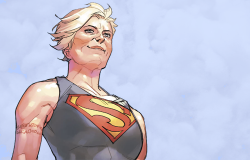 spandexinspace - Old Kara Zor-El in DC Nuclear Winter Special #1...