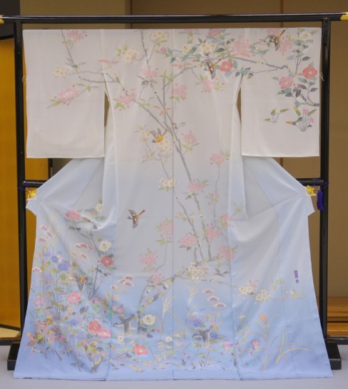 kaga-yuzen kimono toshio hyakkan