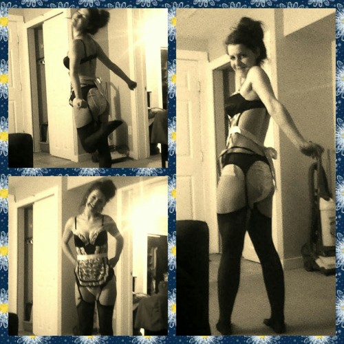 mermercutiebum: Spring cleaning with daddy teehee♡