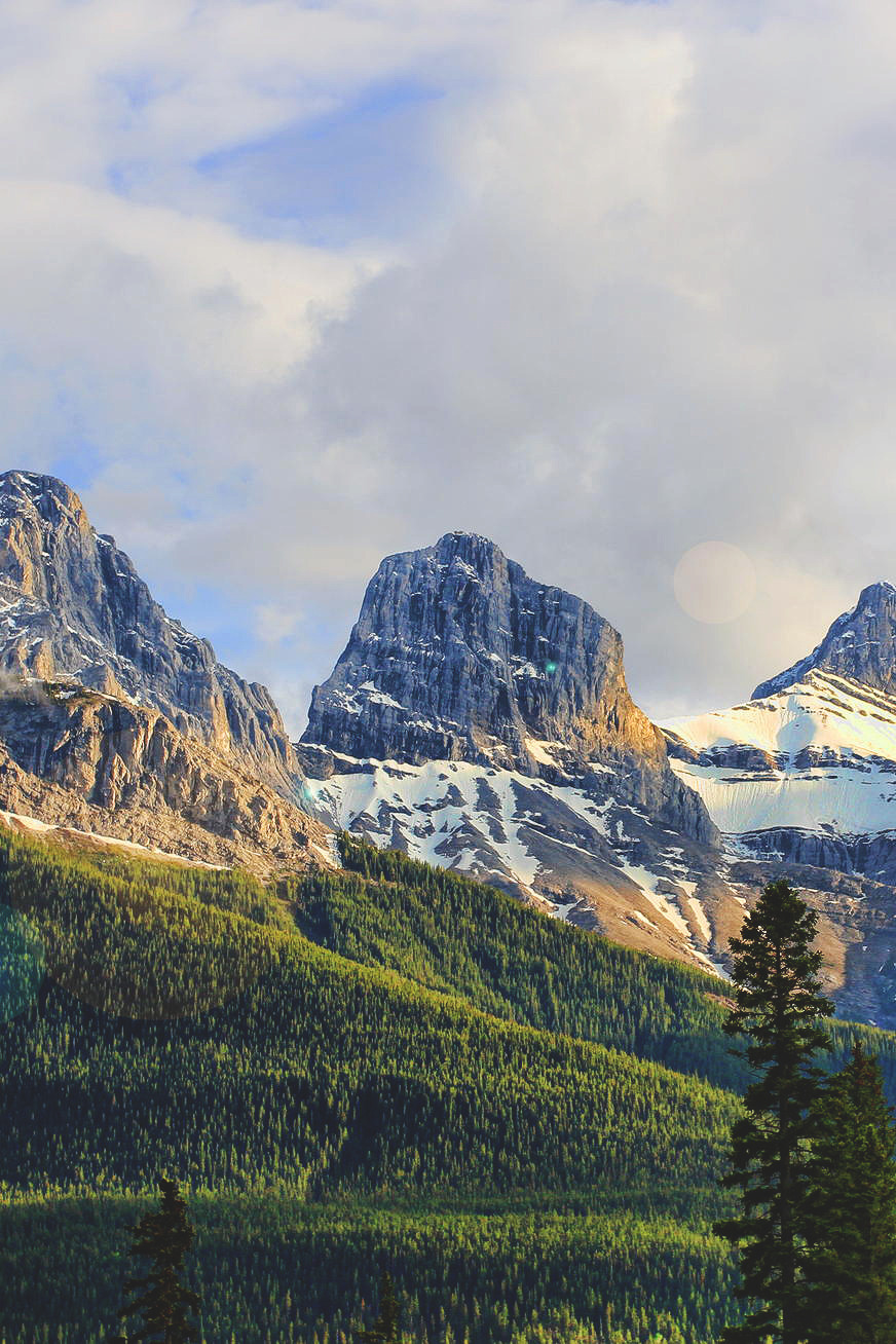 wnderlst:  Three Sisters, Alberta, Canada | Carmen Brown