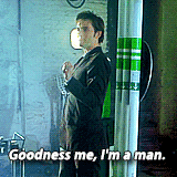cooltennant:  Cassandra possessing the Doctor for mr-thickity-thick-thick (happy belated birthday lily!)
