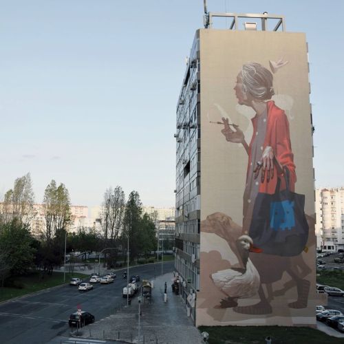 ETAM CRU Duo from Poland (Sainer x Bezt).Their extraordinary murals can be seen around the worl