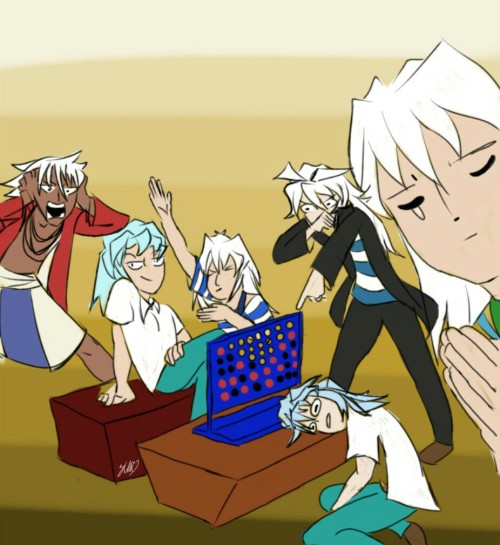 pegashizu:Meanwhile at the Bakura house…