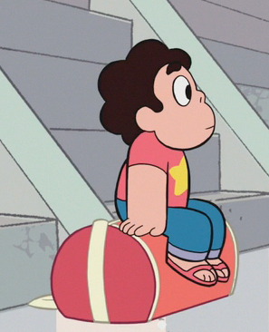 Connie has a gym bag in “Sworn to the Sword”. It’s red but otherwise its very similar to the one her mom has in the “Nightmare Hospital” promoso I could easily see it being a ‘mix up’ situation with the color either being a continuity