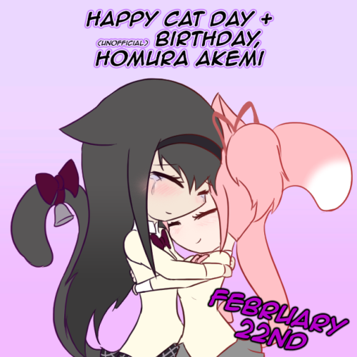 ((February 22nd is Japan&rsquo;s &lsquo;cat day&rsquo;. It&rsquo;s also speculated to be Homura&rsqu
