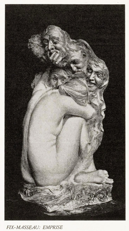 Pierre Félix Masseau (1869-1937),  'L'Emprise&rsquo; (The Grip), &ldquo;Pan&rdquo;, 1895Source &amp;
