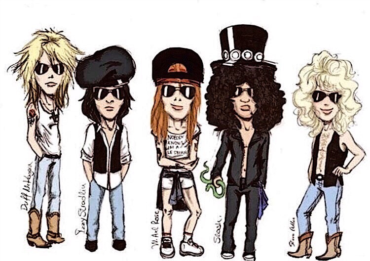 gunsnrosesappetite:  Guns N Roses