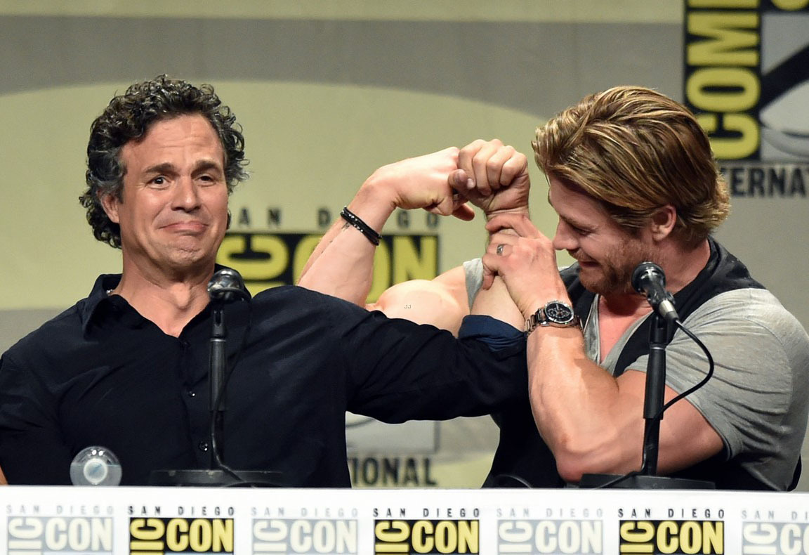 markruffalo:  I had an amazing time at San Diego Comic Con this year. I think Chris