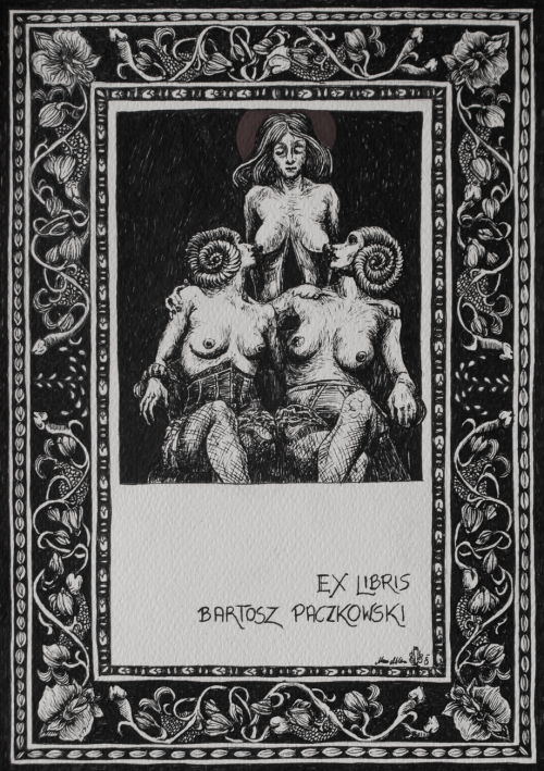 Porn photo slobbering:Marzena Ablewska - Lech ~  “Exlibris”