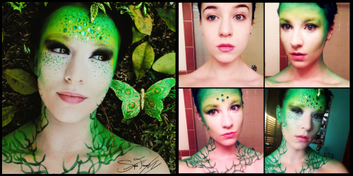 chaoticbanter: stephanieandstuff: Colors of My Mind makeup processes by Stephanie Fernandez www.step