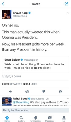 odinsblog:  Donald Trump takes 12th golf