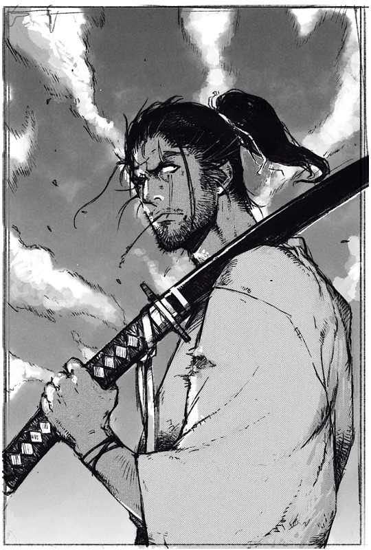 navka:  frst step of manga.Trying to make style and design 