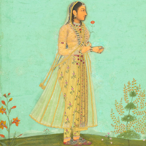 Mughal lady (possibly Farzana Begum), c.1650.