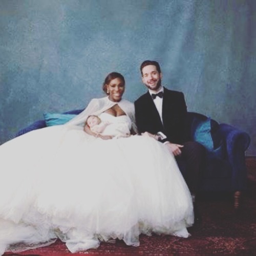 blackwomenwhitemendating: On Thursday, November 16, 2017, tennis superstar Serena Williams married R