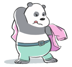 mutaharus:  panda is probably very fashionable