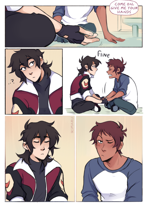   BMF part 6 ft worried Keith and nervous Lance hehe  first | < part 5-2 | to be continued!