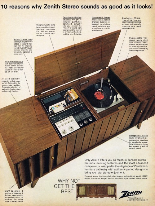 Zenith Stereo, 1967