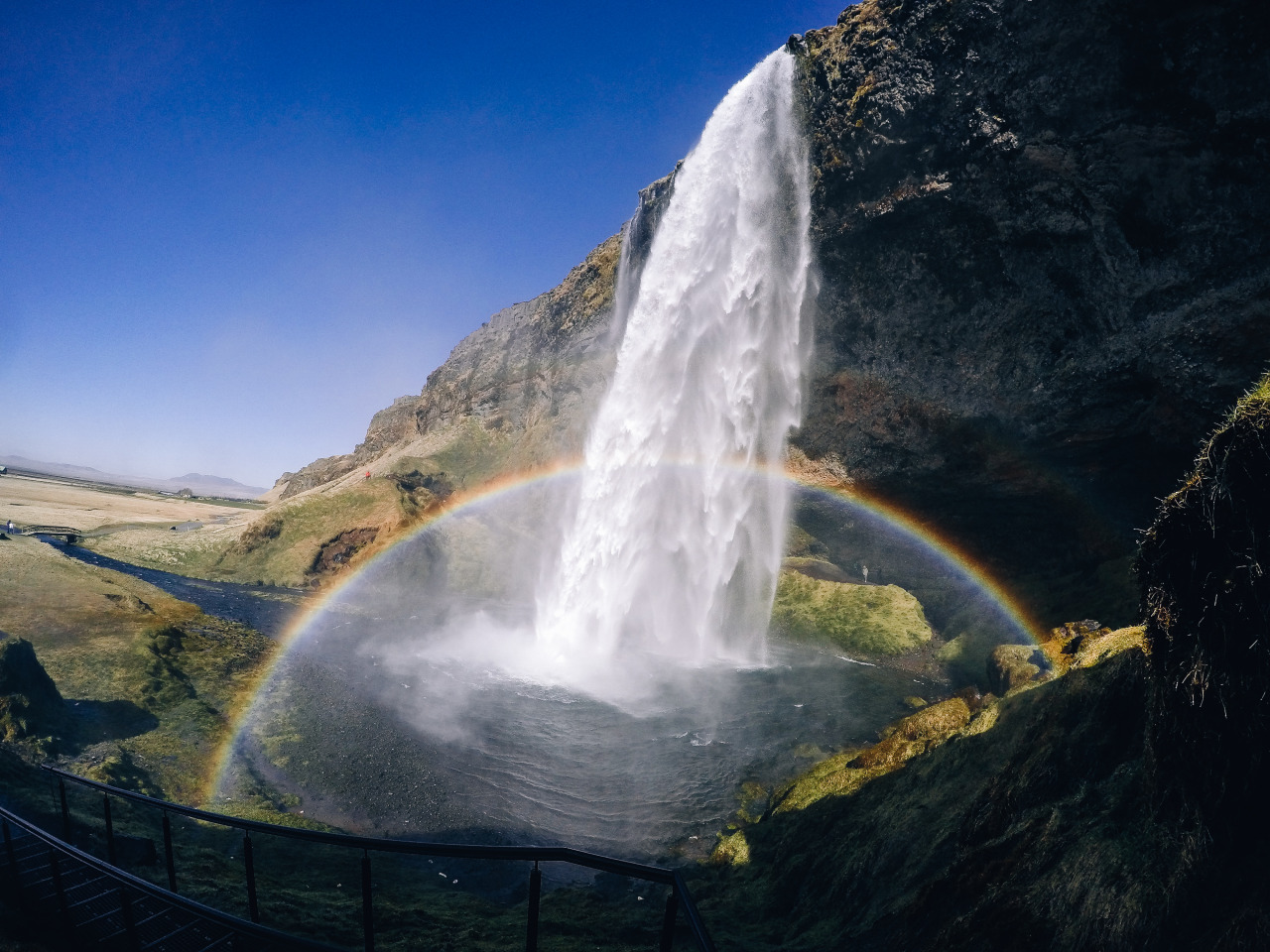 gopro:  Photo of the Day! How about a double-rainbow (you gotta look closely!) to